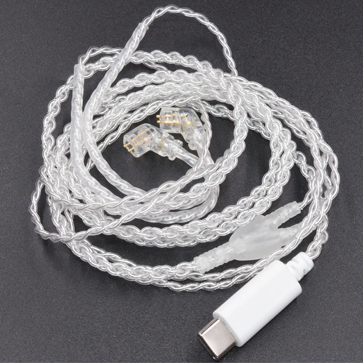 Headphone-Zone-KZ-Type-C Silver Plated Cable