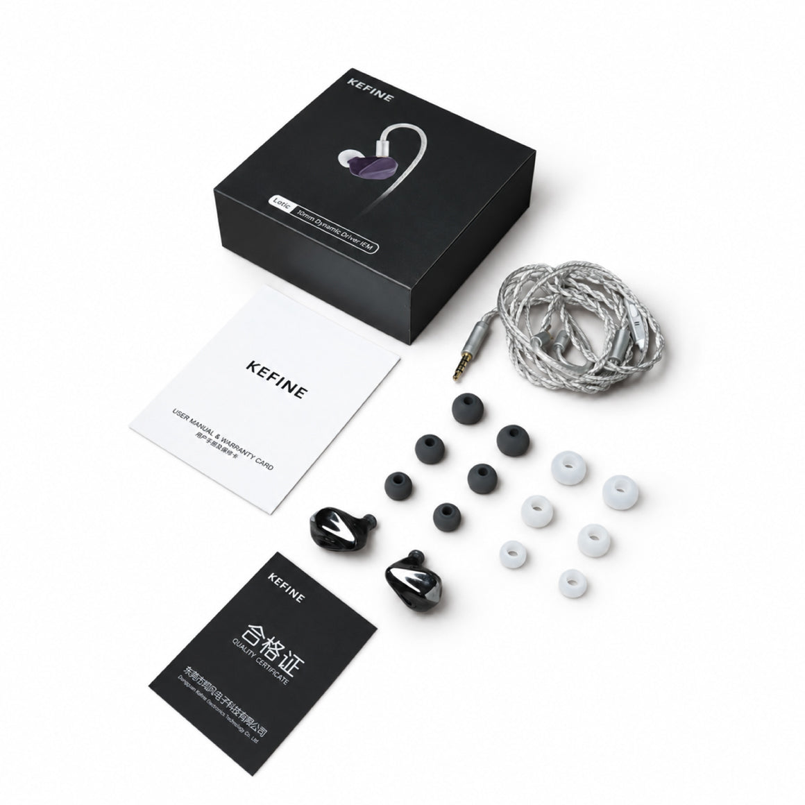 Headphone-Zone-Kefine-Loric-Black-3.5mm-Withmic