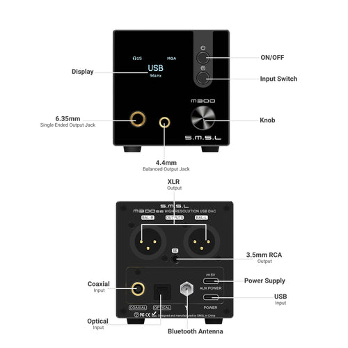 Headphone-Zone-S.M.S.L-M300 SE