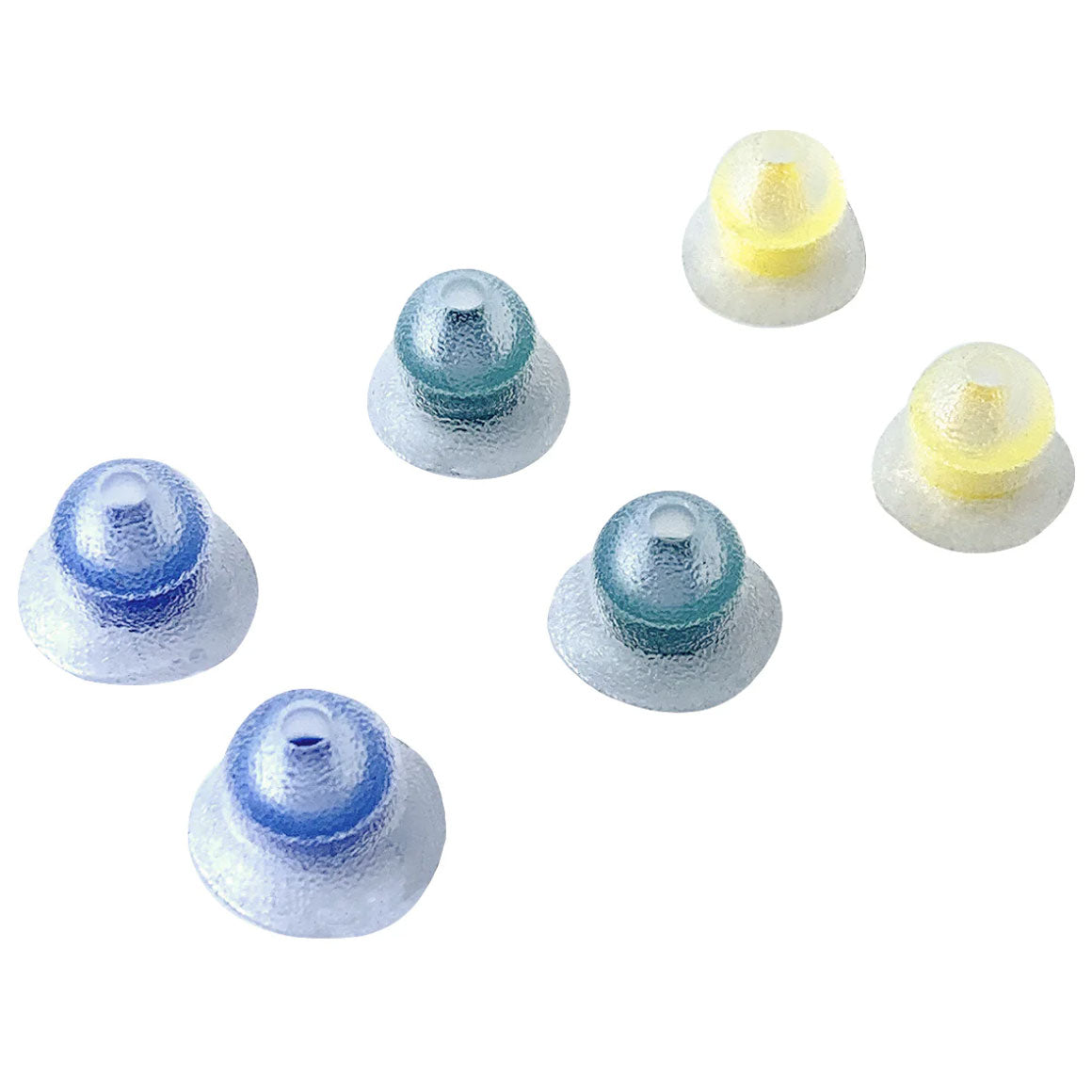 Tangzu - Tang Sancai Narrow Bore Eartips - S+M+L (3 Pairs)