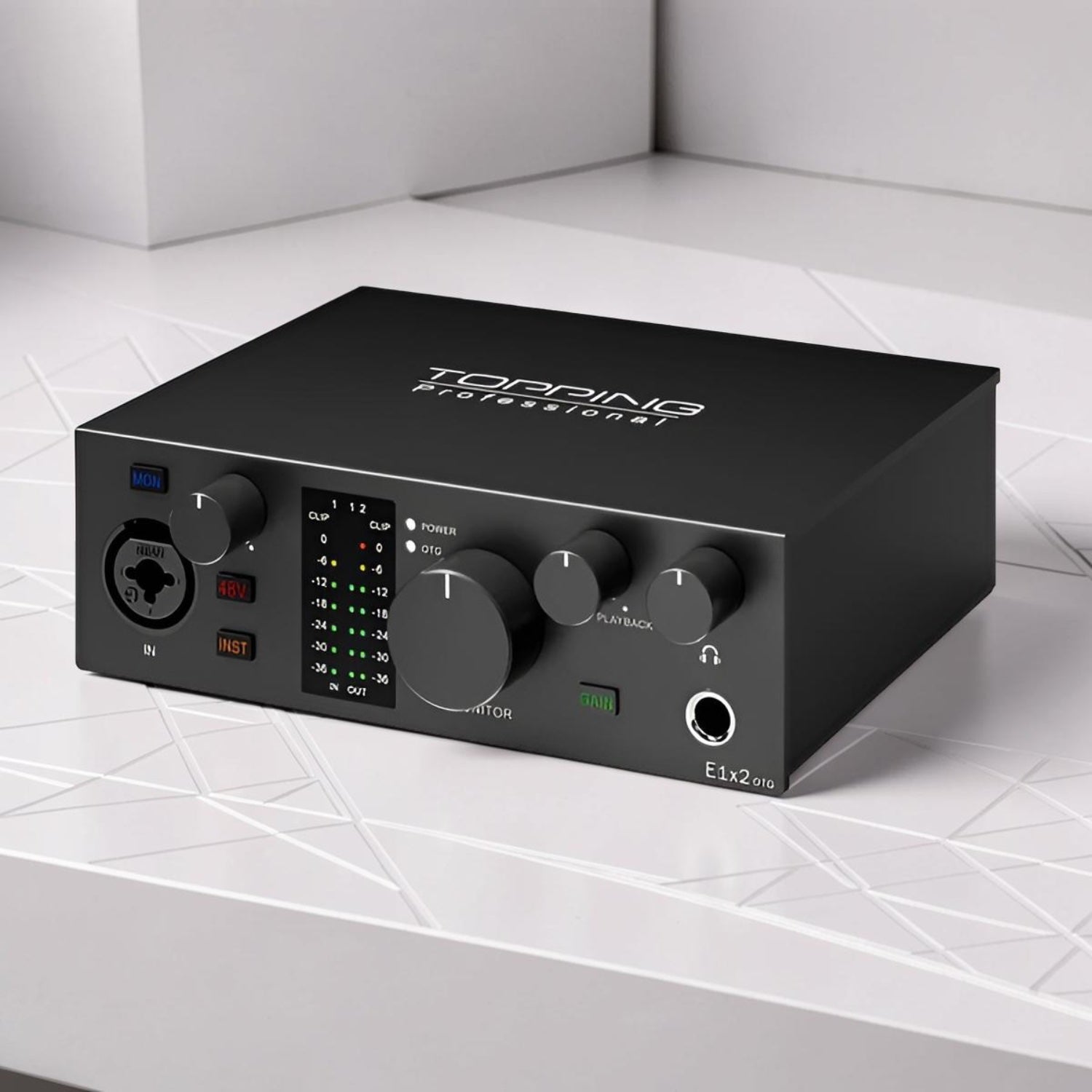 Buy Topping E1x2 OTG USB Audio Interface for live streaming