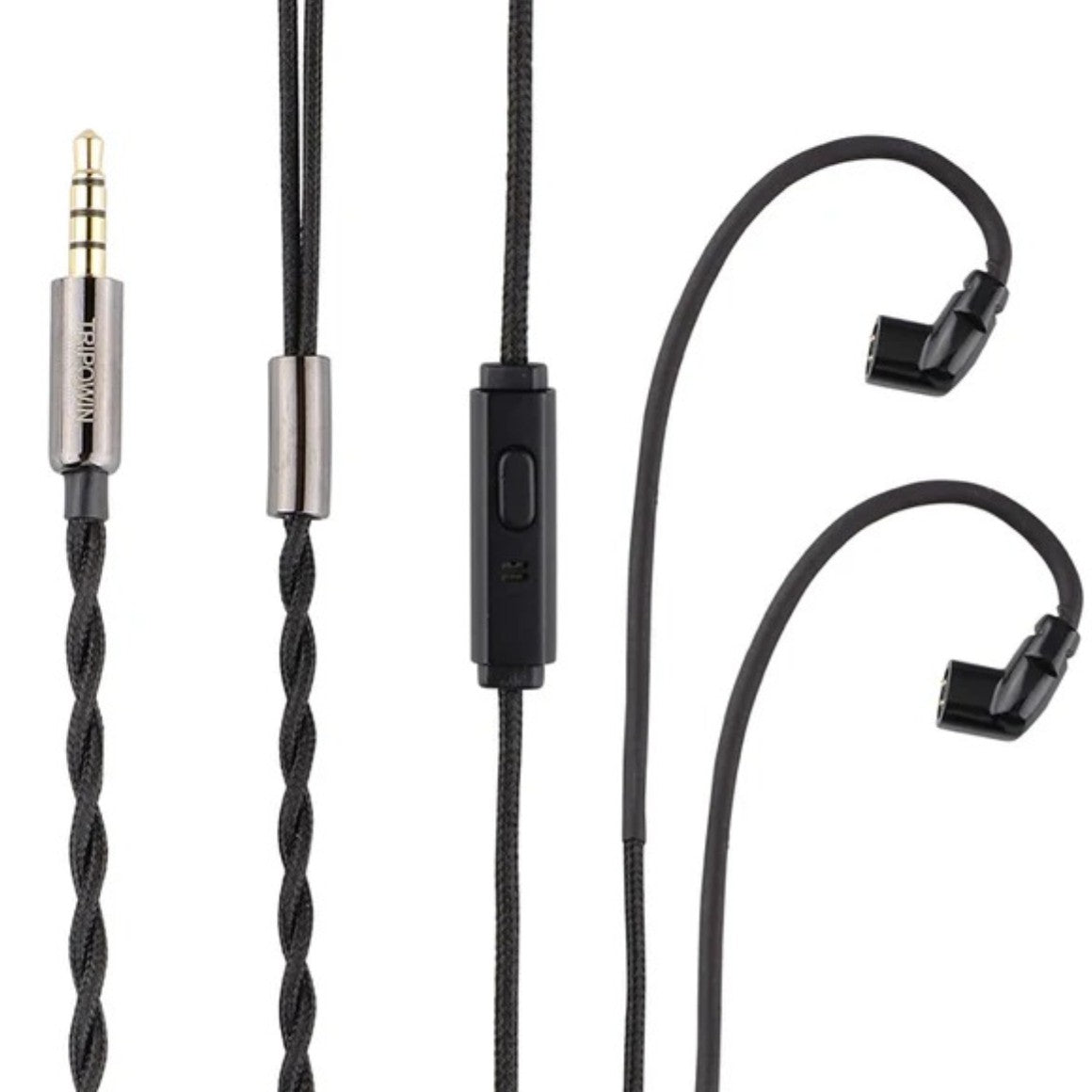Tripowin Zombur Recessed 2Pin/QDC Upgrade Cable for IEM