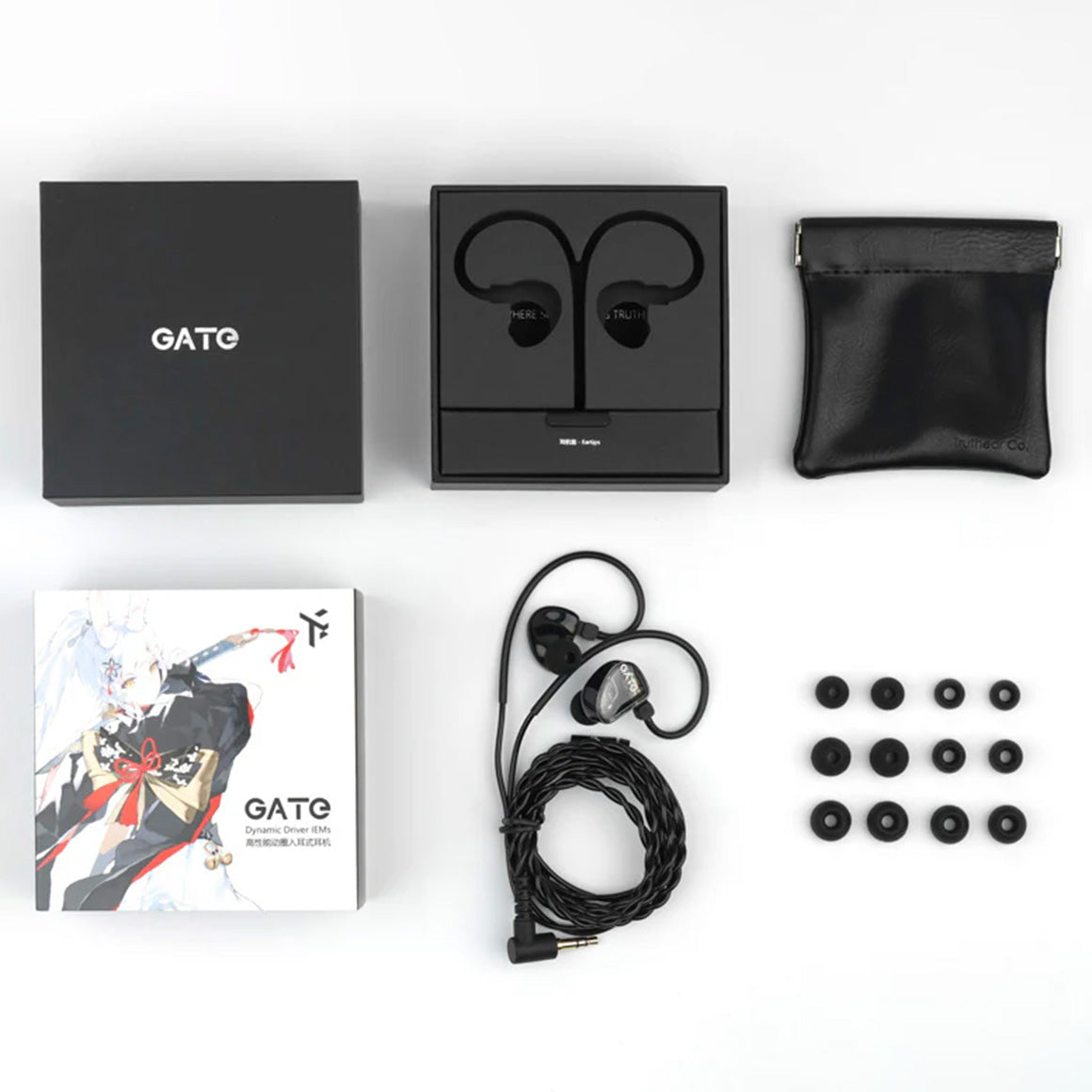 Headphone-Zone-Truthear-GATE-Black-With-Mic