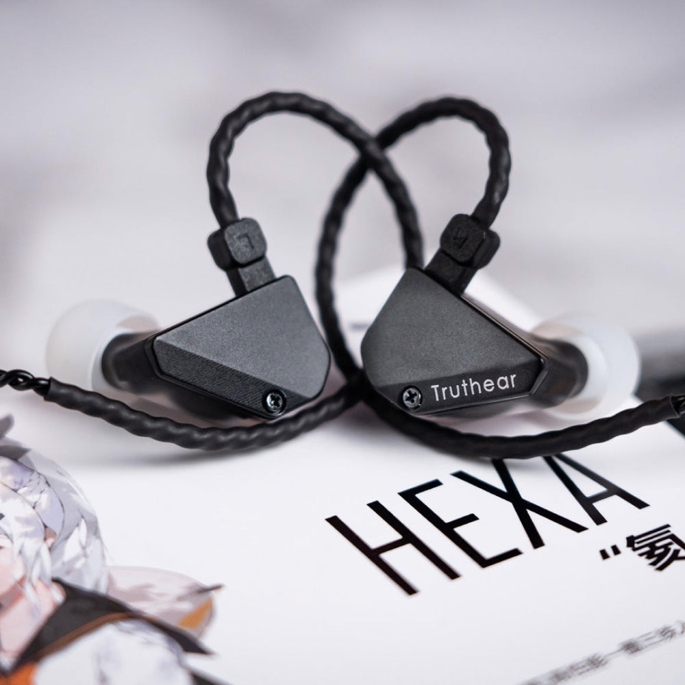 Auricolari Cablati In-Ear TRUTHEAR Pure - Ibrido 1 Driver Dinamico + 3 BA, Connettore 0.78mm 2 Pin, Cavo Coassiale Rimovibile