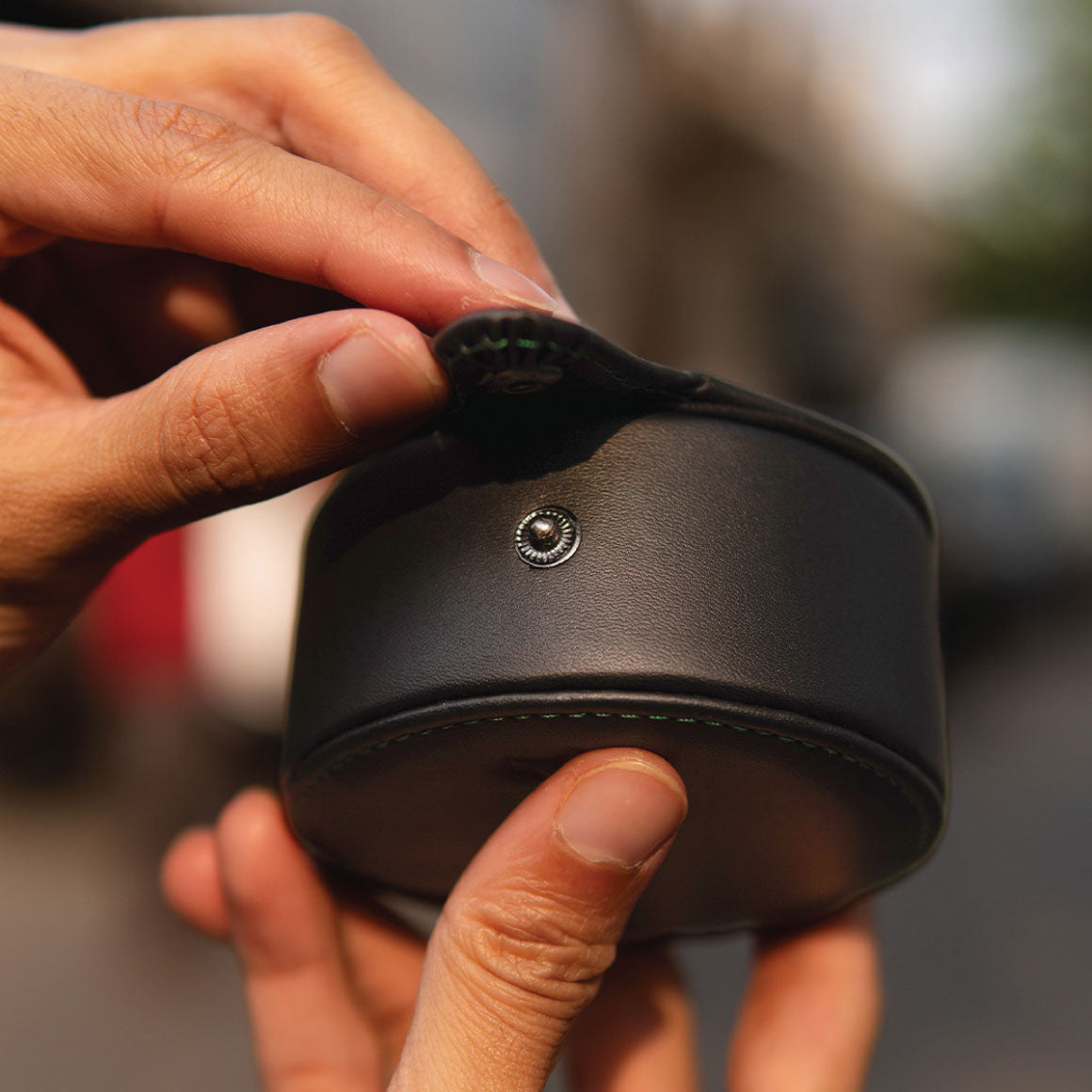 Buy the Headphone Zone Wonderwall Leather IEM Case