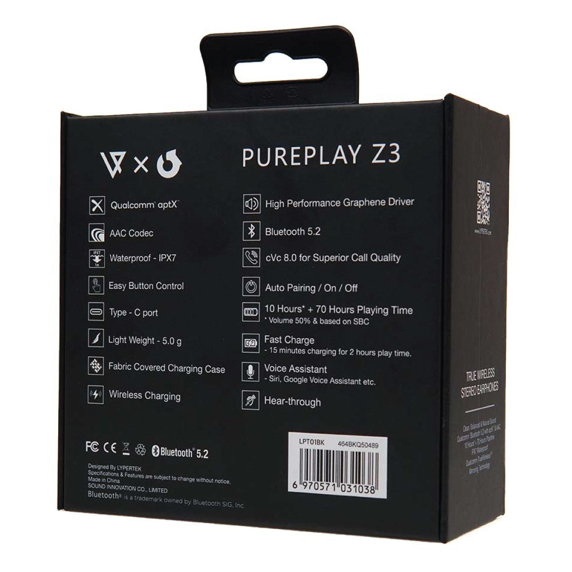 LYPERTEK-X-Headphone-Zone-PurePlay-Z3
