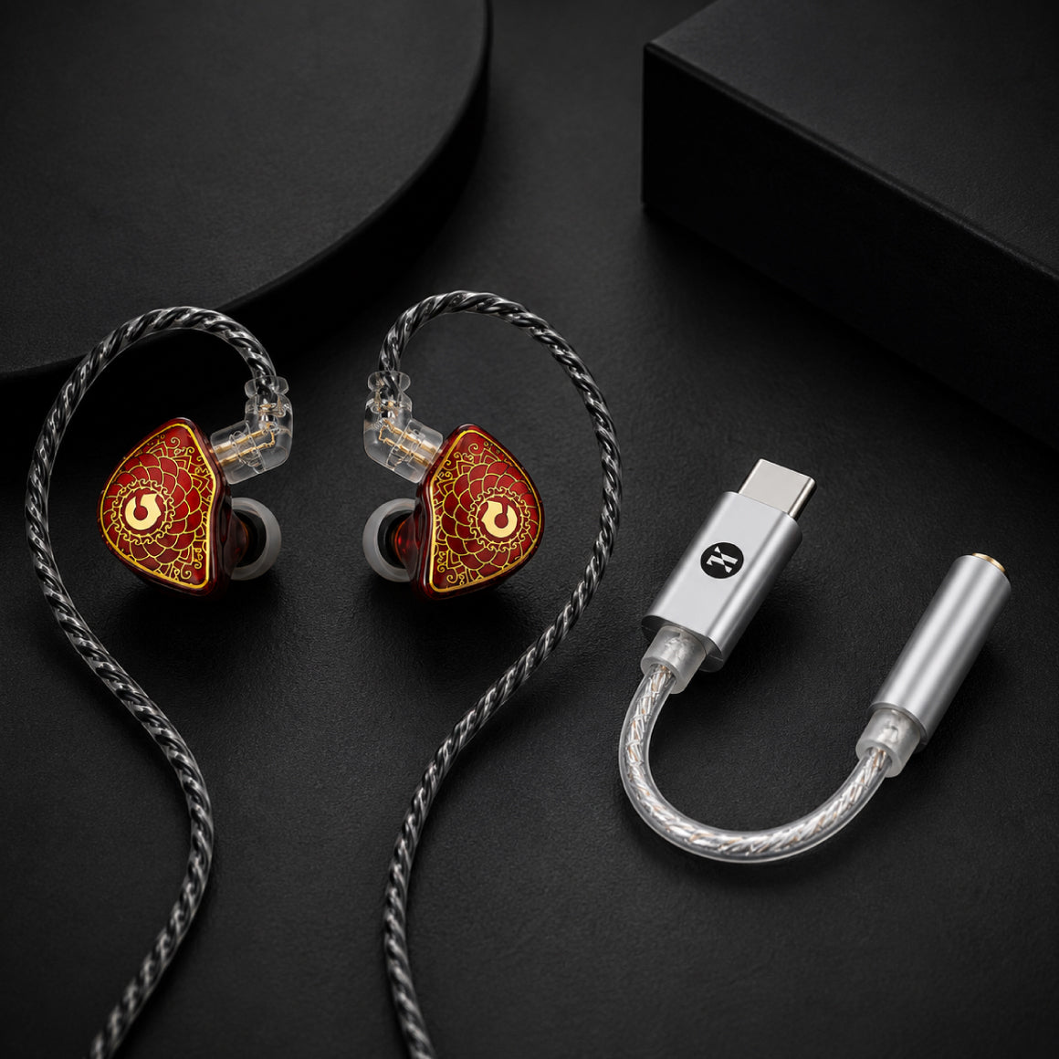 Headphone Zone X Tangzu - Wan'er S.G Edition Red + JCally - JM12