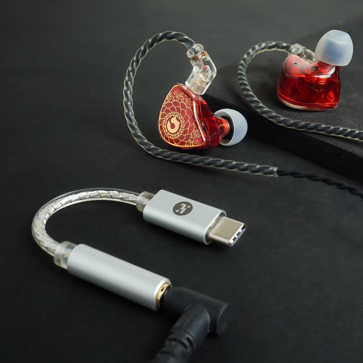 Headphone Zone X Tangzu - Wan'er S.G Edition Red + JCally - JM12