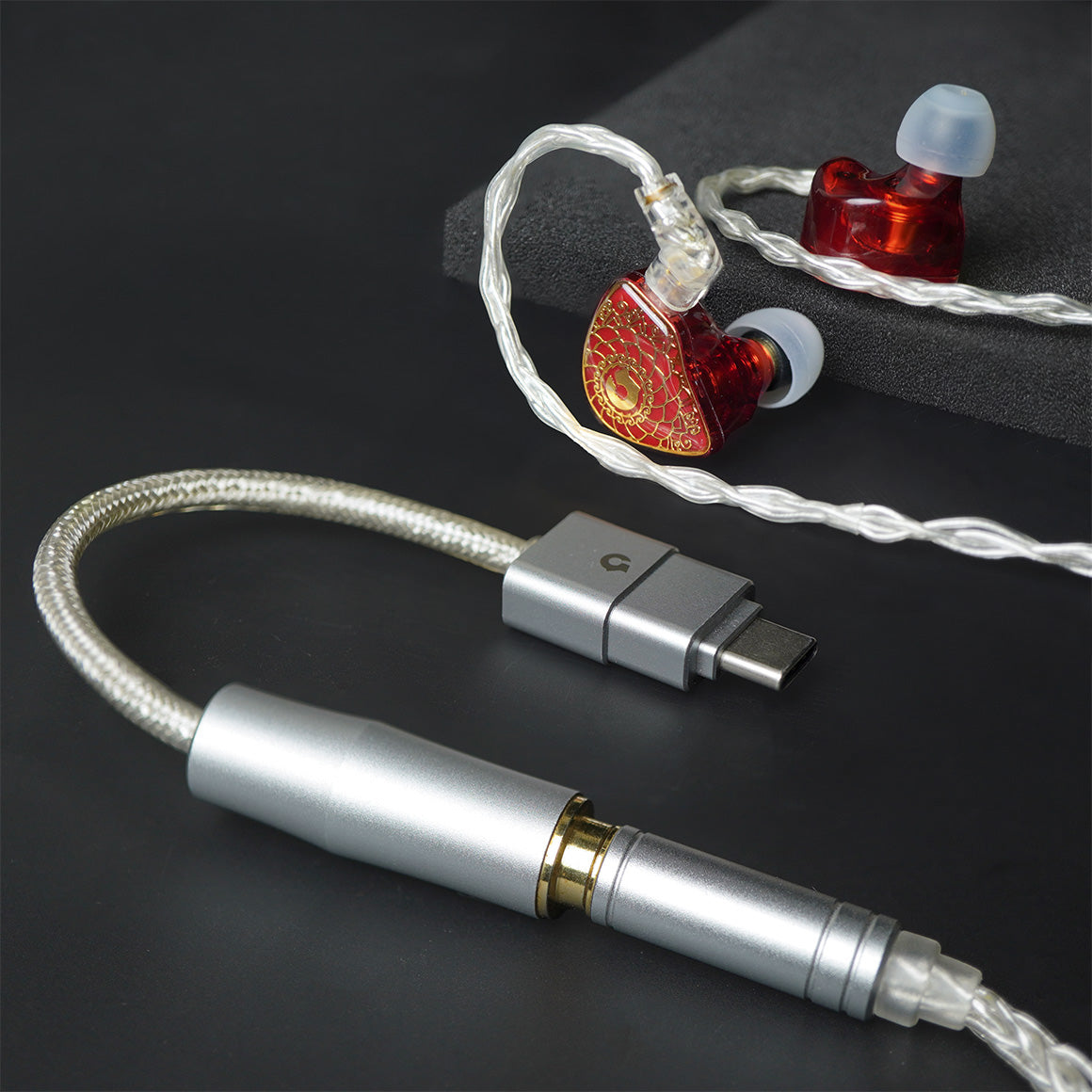 Headphone Zone X Tangzu - Wan'er S.G Edition Red + Hi-res DAC PRO + Highway Star Balanced Cable