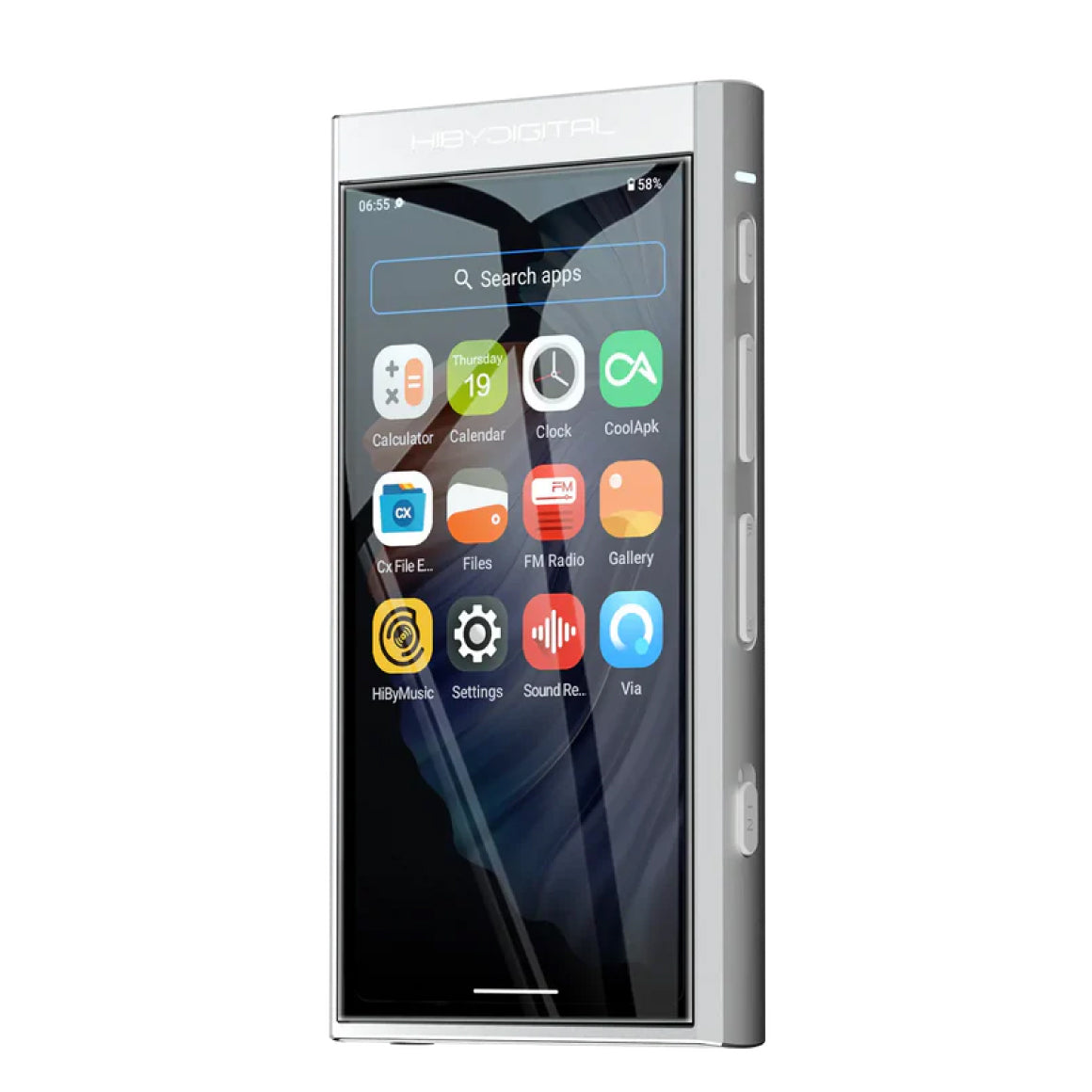 Headphone-zone-HiBy-Digital-M300-silver-4G-128GB-ROM