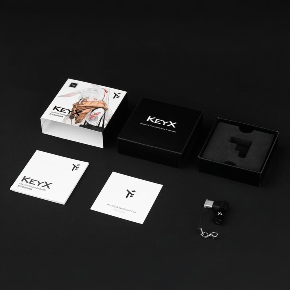 KEYTALK　CD Buy the Truthear KEYX L-Shaped USB DAC/Amp