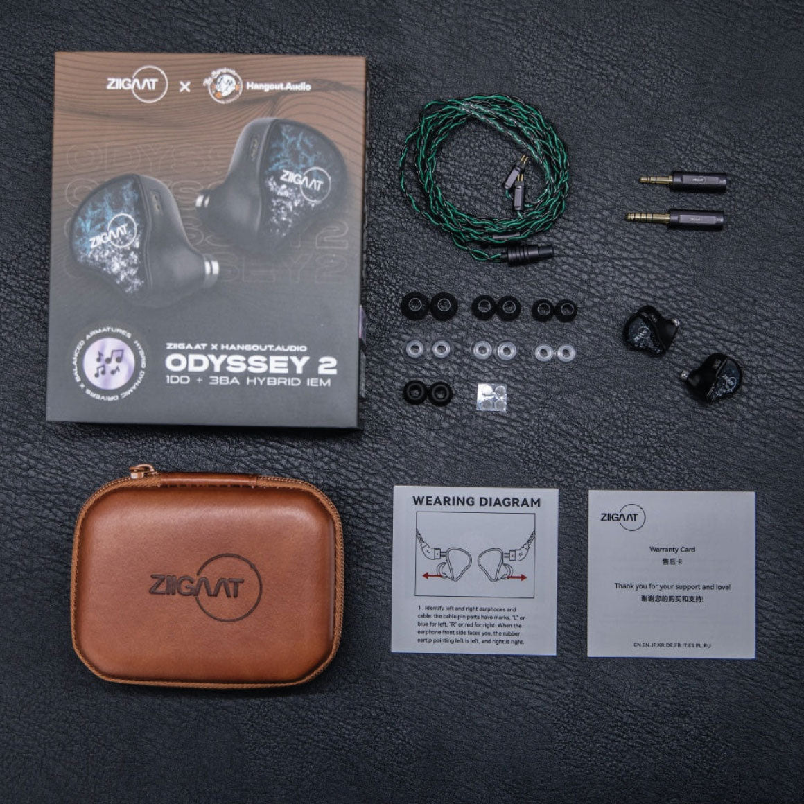 ZiiGaat x Hangout.Audio Odyssey 2 Hybrid Driver IEM