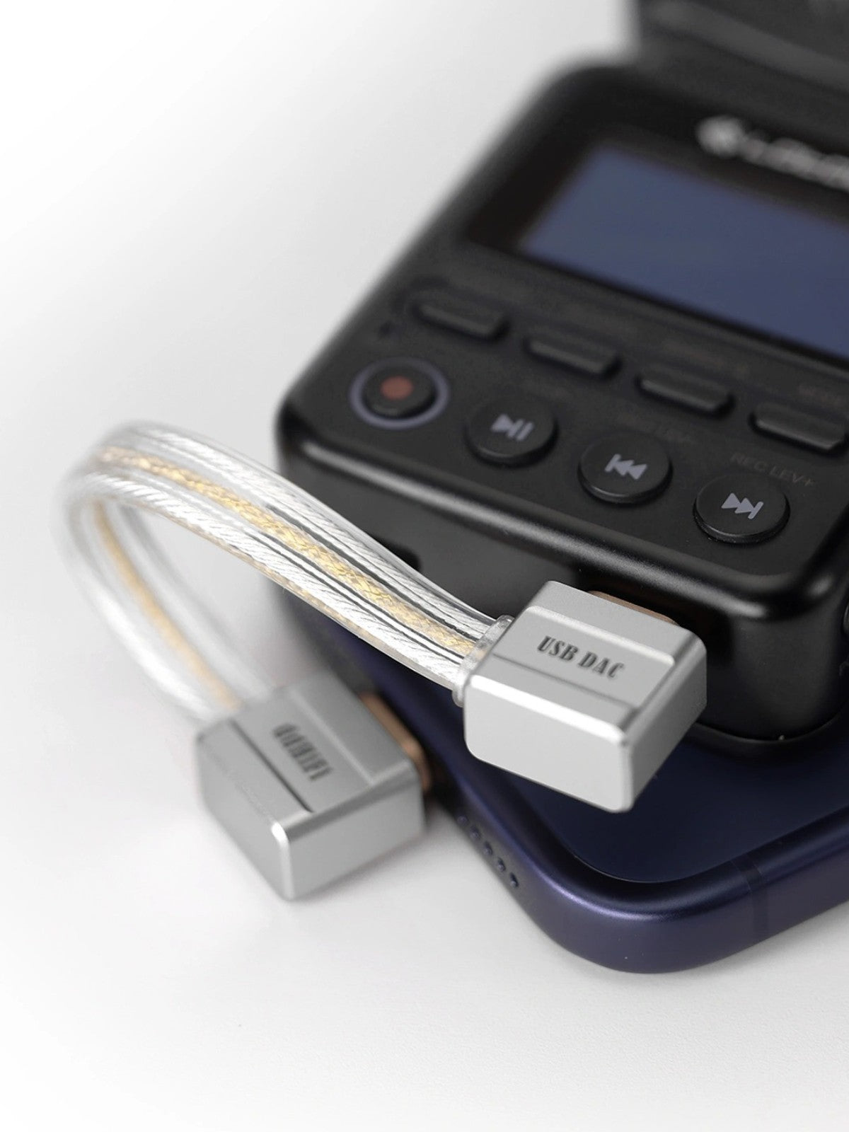 ddHiFi TC19LL L-Shaped USB OTG Cable