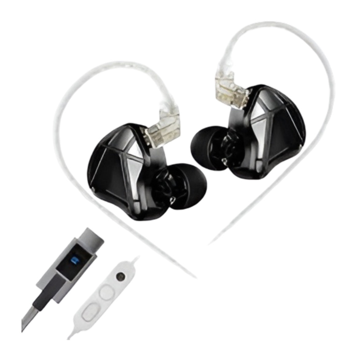 Heaphone-Zone-KZ-Axas-Gaming-Black-Type-C-With-Mic