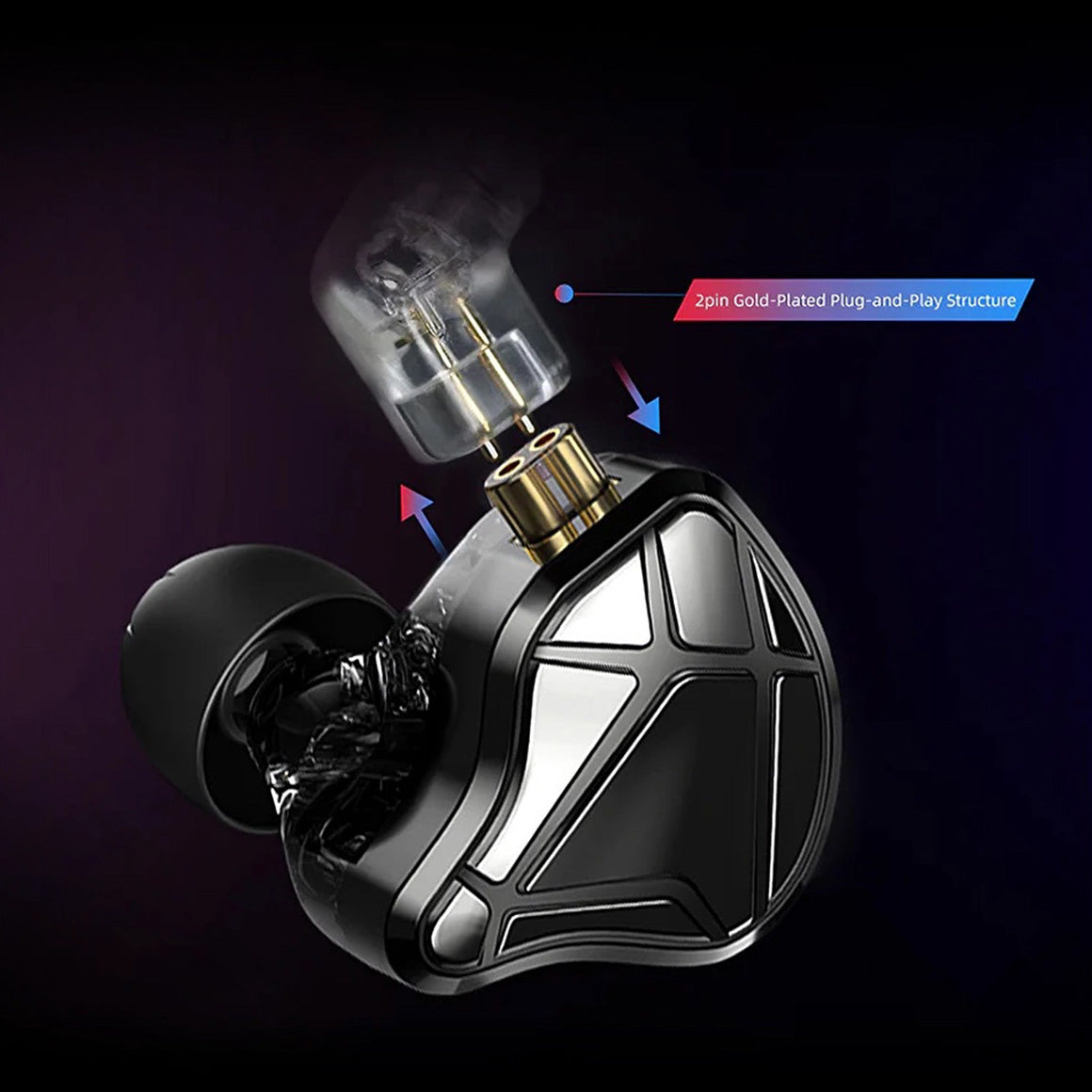 Heaphone-Zone-KZ-Axas-Gaming-Black-Type-C-With-Mic