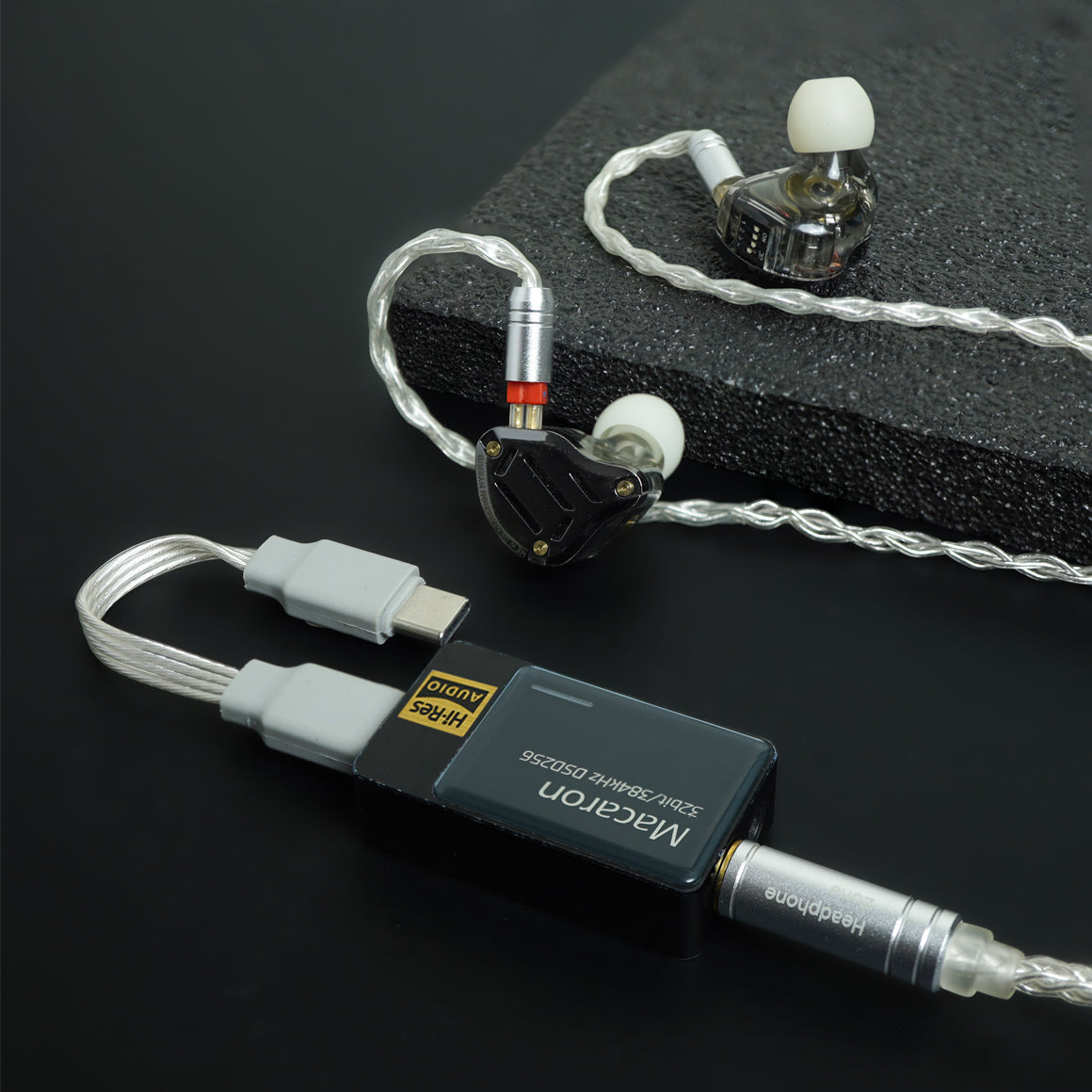 KZ - ZS10 Pro 2 + iBasso Jr. - Macaron + Highway Star Balanced Cable - Black