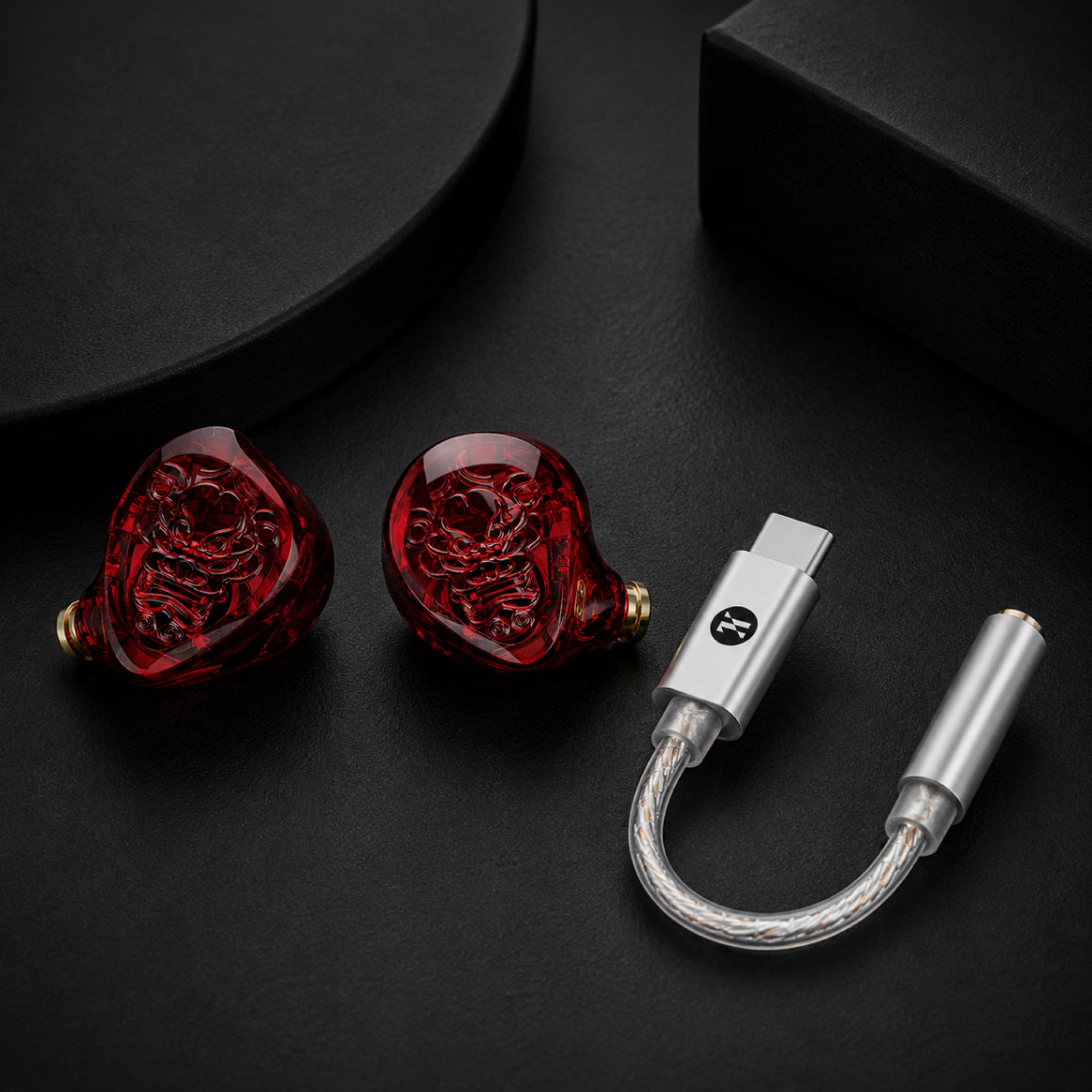 Tangzu - Wan'er S.G 2 Red Lion Edition + JCally - JM12 - 3.5mm With Mic