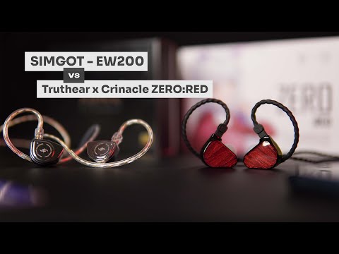 TRUTHEAR x Crinacle ZERO:RED Dual Dynamic Drivers In-Ear Headphone