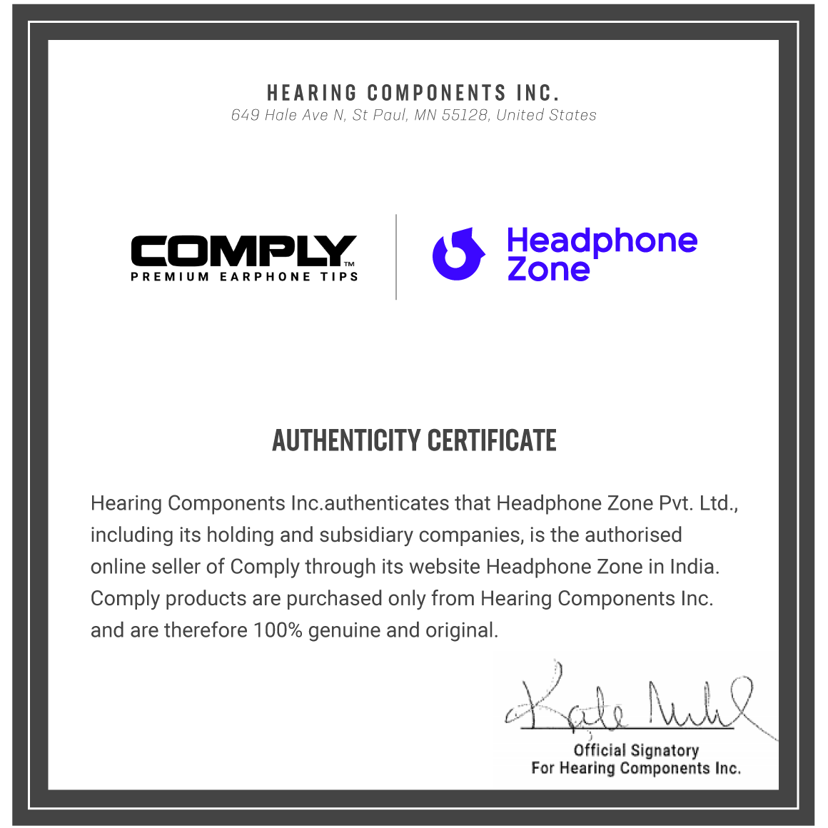Comply - Tx 200
