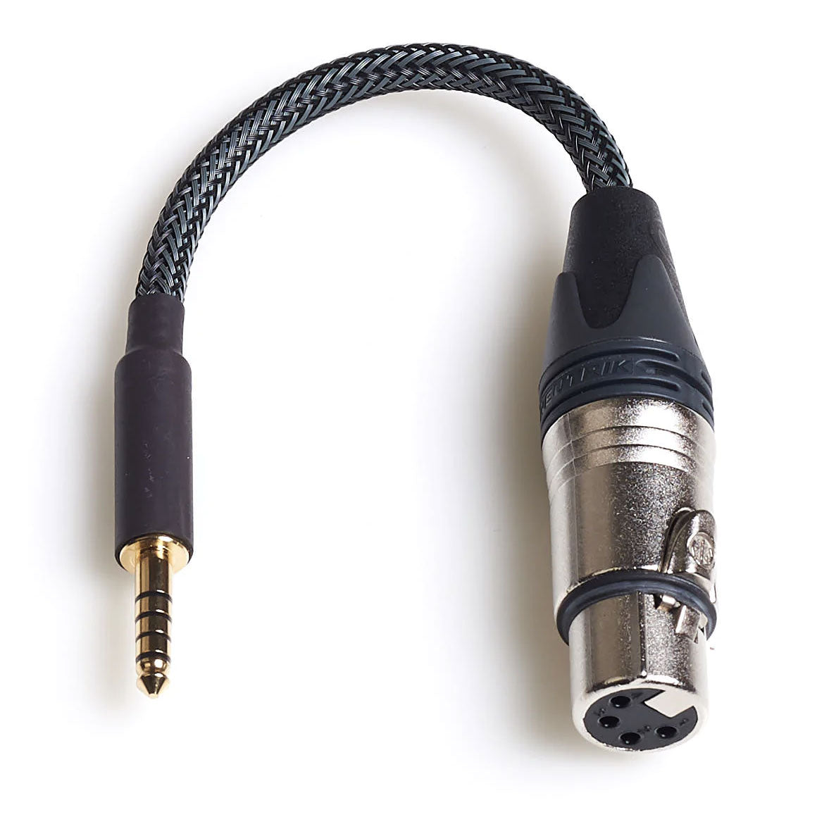 Headgear Audio - 4 Pin XLR Balanced Female to 4.4 mm TRRRS Balanced Male Adaptor 