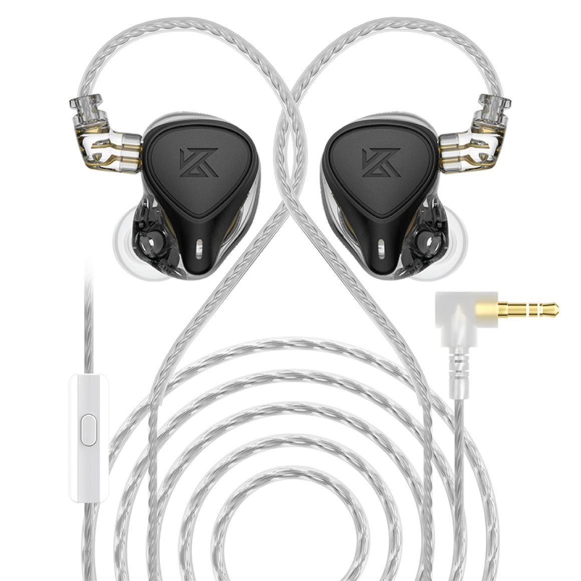 Headphone-Zone-KZ-ZEX-Pro-With Mic-Black