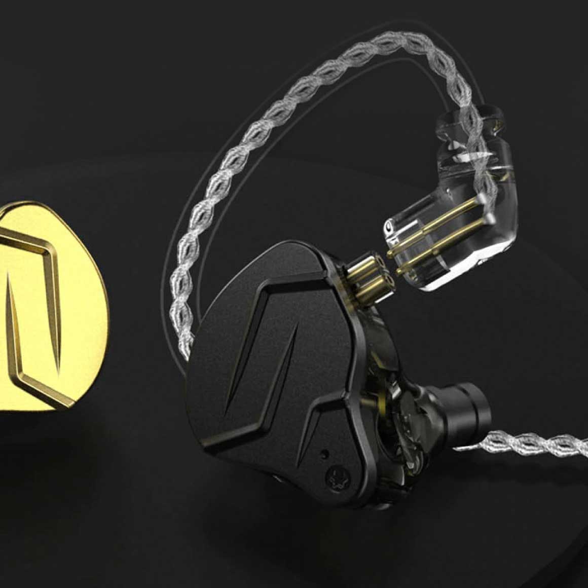 KZ ZSN Pro X Metal Wired Headset Hybrid Technology 1BA+1DD In Ear HiFi  Monitor Earphone With Microphone Sport Game Headphones