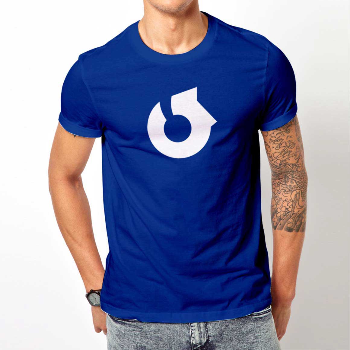 Headphone-Zone-Login-T-shirt-Blue-S