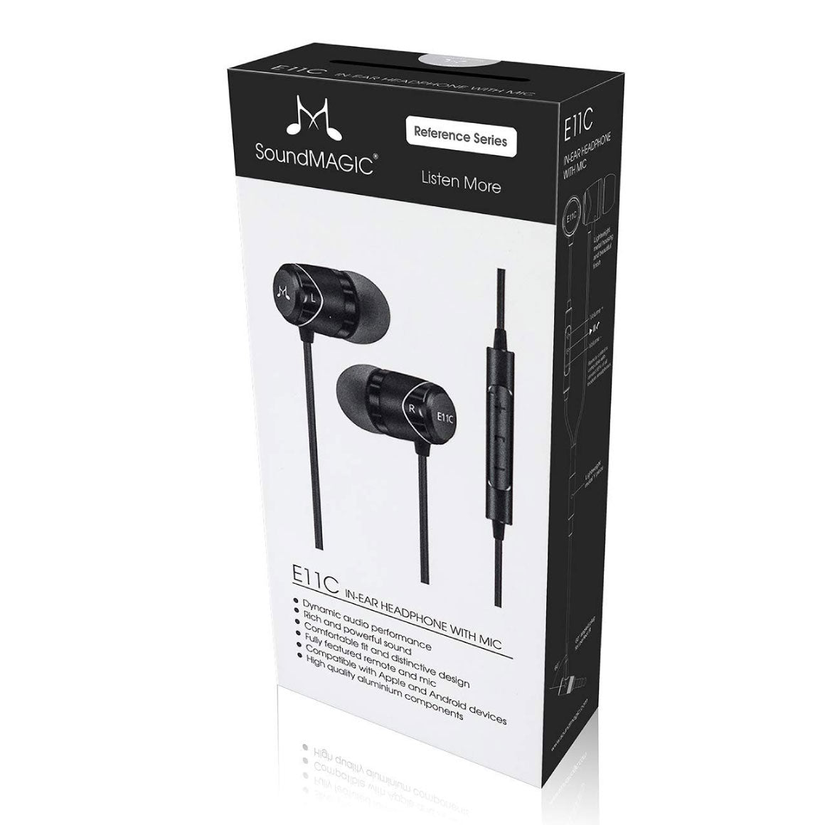 Headphone-Zone-SoundMAGIC-E11C-Black