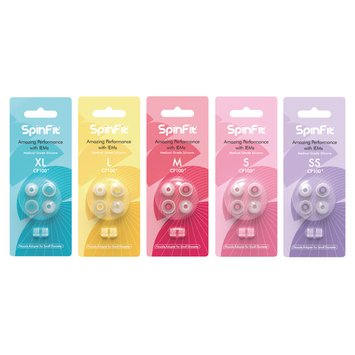 SpinFit CP100+ Silicone Eartips