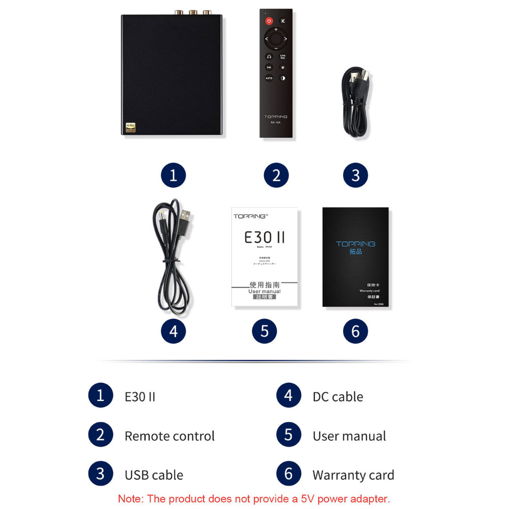 TOPPING E30 II Desktop DAC