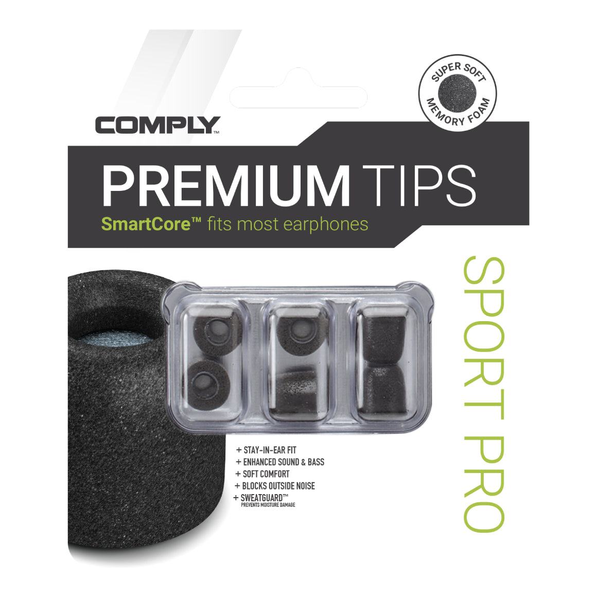 Headphone-Zone-Comply-Sport Pro 3 Pair 