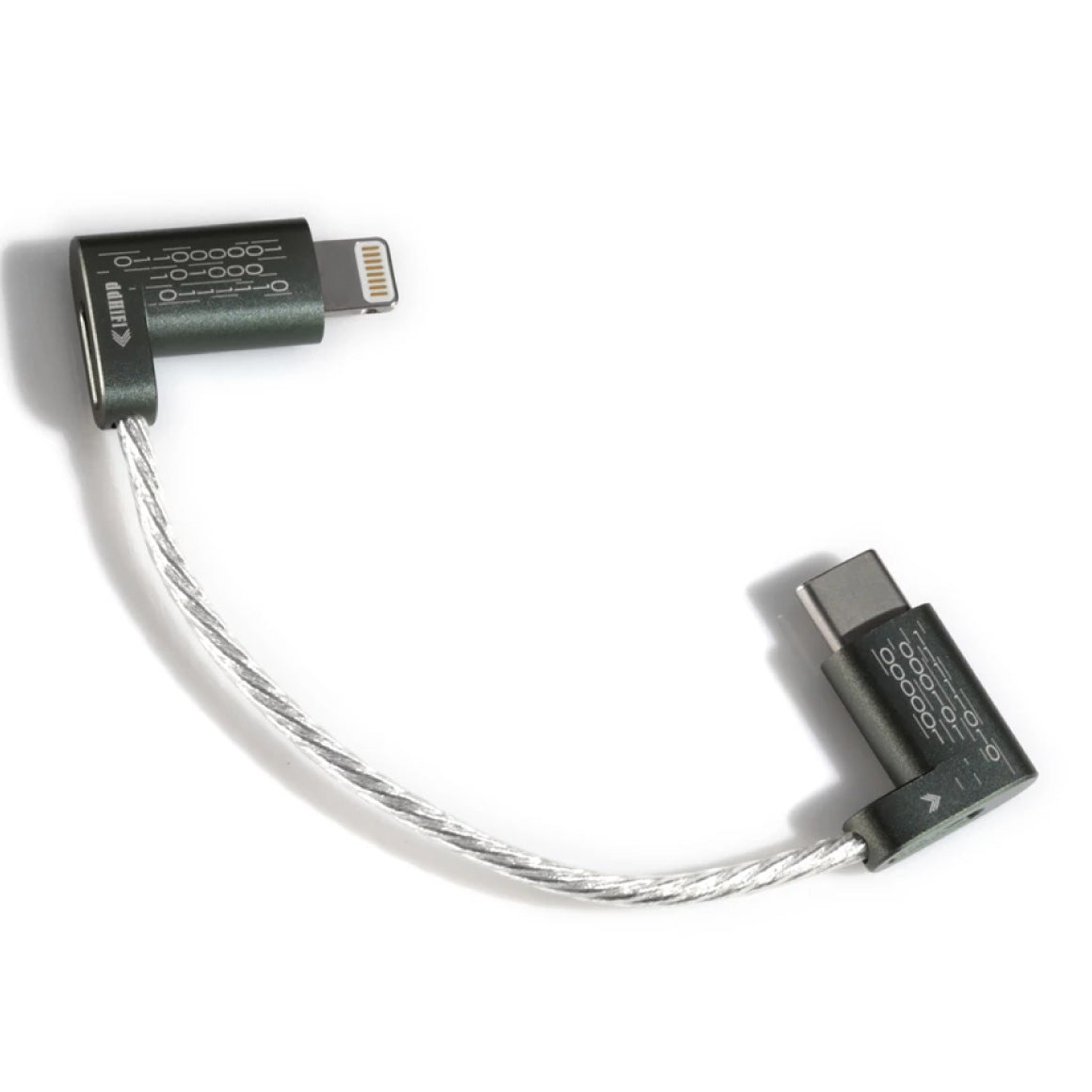 ddHiFi - MFi06 Lightning to Type-C Data Cable - L-Shape Plug