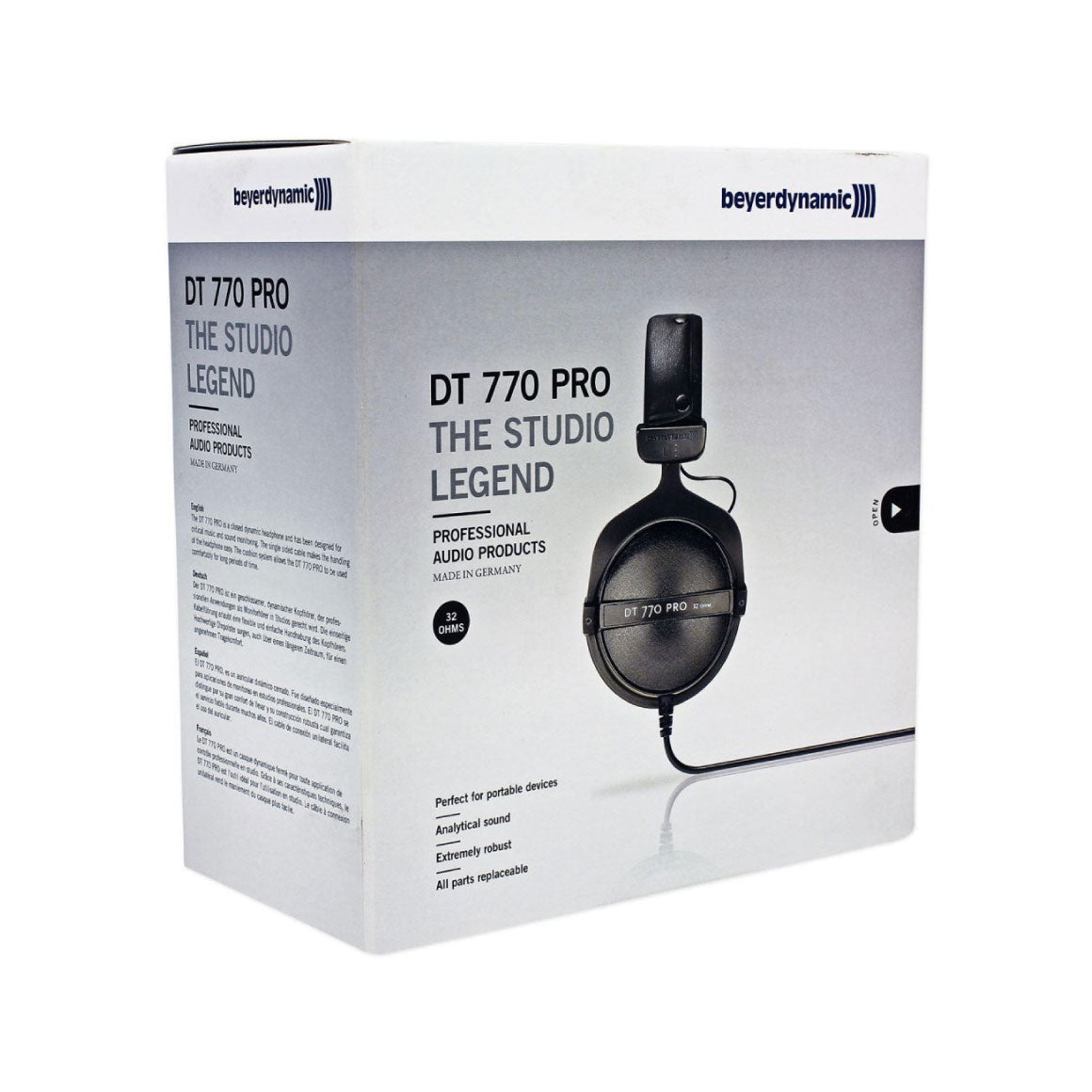 Beyerdynamic DT 770 PRO (fermé 250 Ohms)