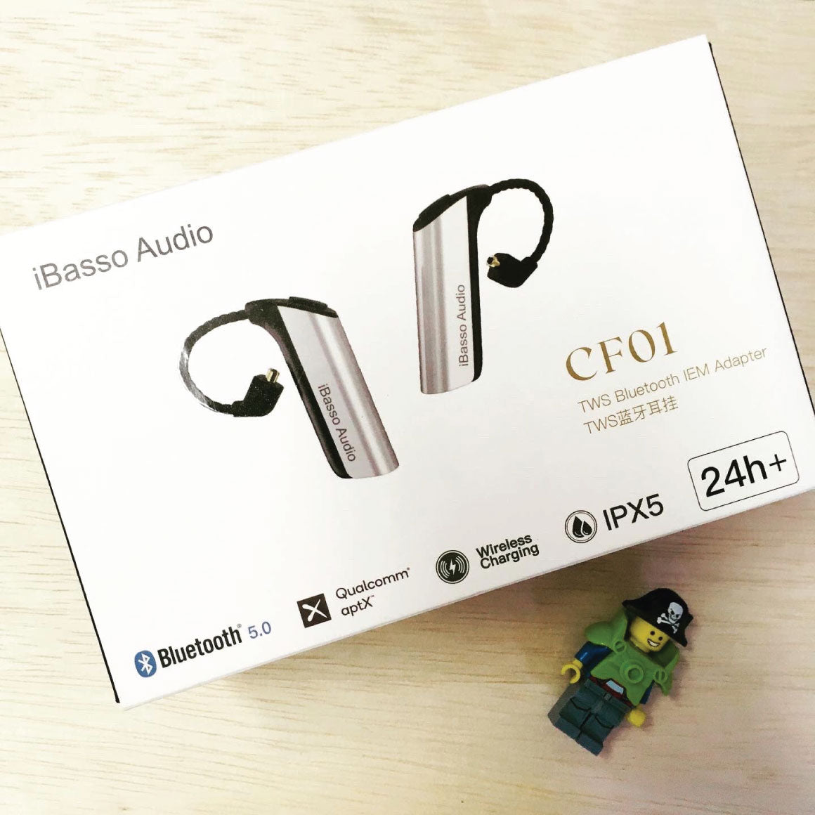 ファッションファッションiBasso Audio(アイバッソ オーディオ) TWS Bluetooth IEM Adapter CF01 スピーカー 