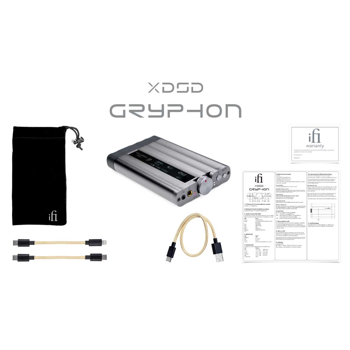 Headphone-Zone-iFi Audio-xDSD Gryphon