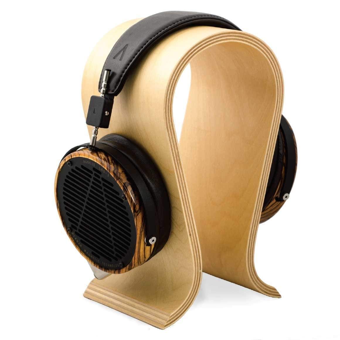 Headphone-Zone-Omega-Handcrafted Wooden Headphone Stand-Birch