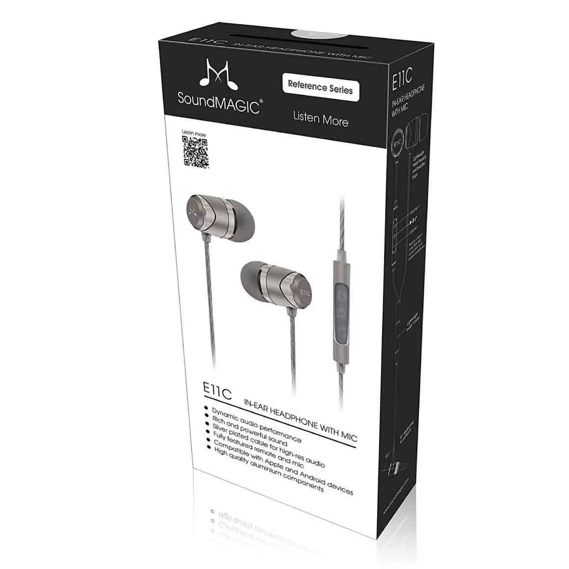 Headphone-Zone-SoundMAGIC-E11C-Gun Metal
